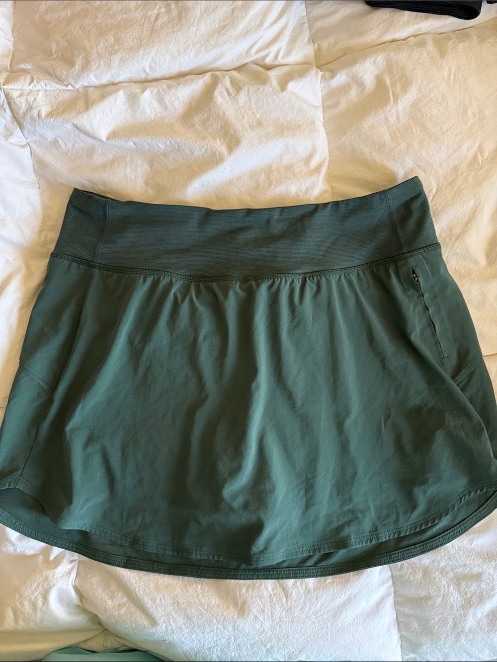 Outdoor Voices Skort in Deep Forest Green
